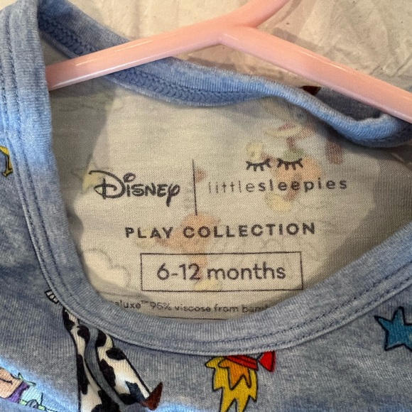 Little Sleepies Toy Story Body Suit Twirl Dress Size 6-12M VGUC - Picture 5 of 7